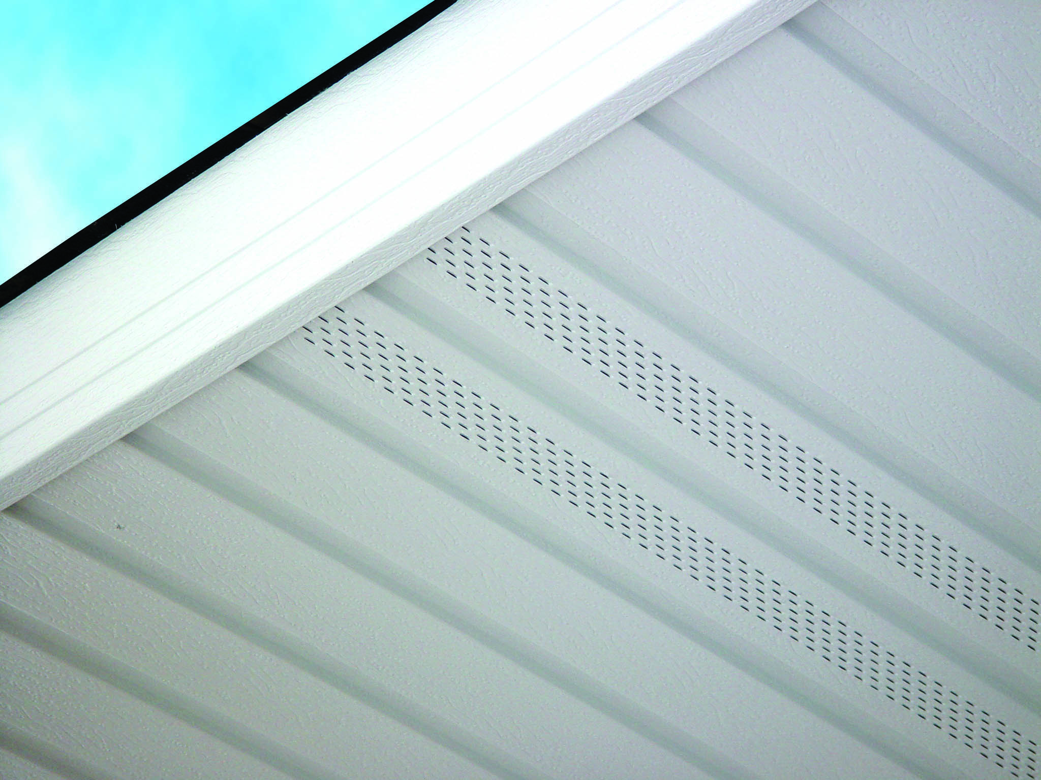 Soffit and fascia install on a Palm Coast home